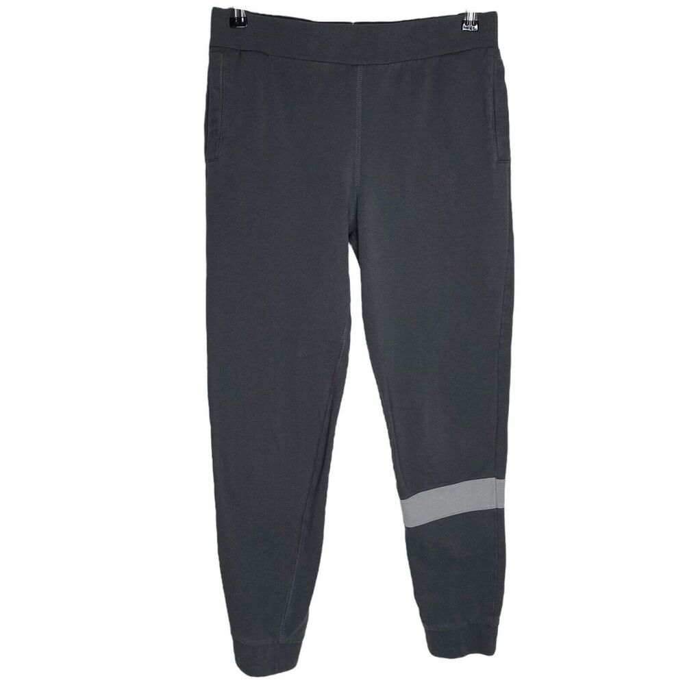 Psycho Bunny Jogger Sweatpants Mens Small Gray Drawstring Activewear Lounge Cozy